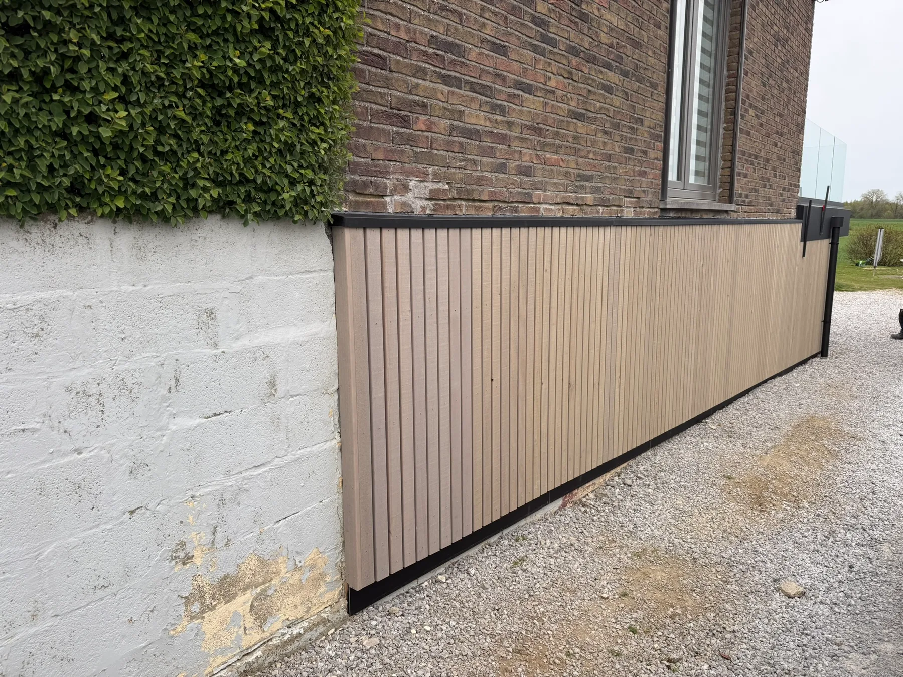 Détail 1 du projet Bardage contemporain à Florennes