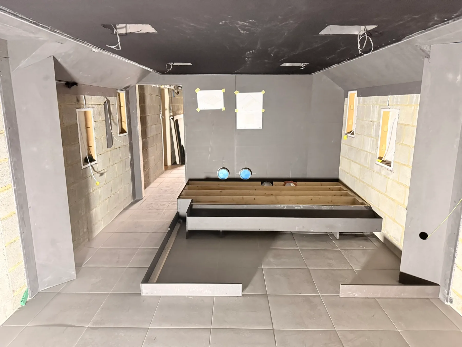 Deuxième vue du projet Salle de cinéma sur mesure