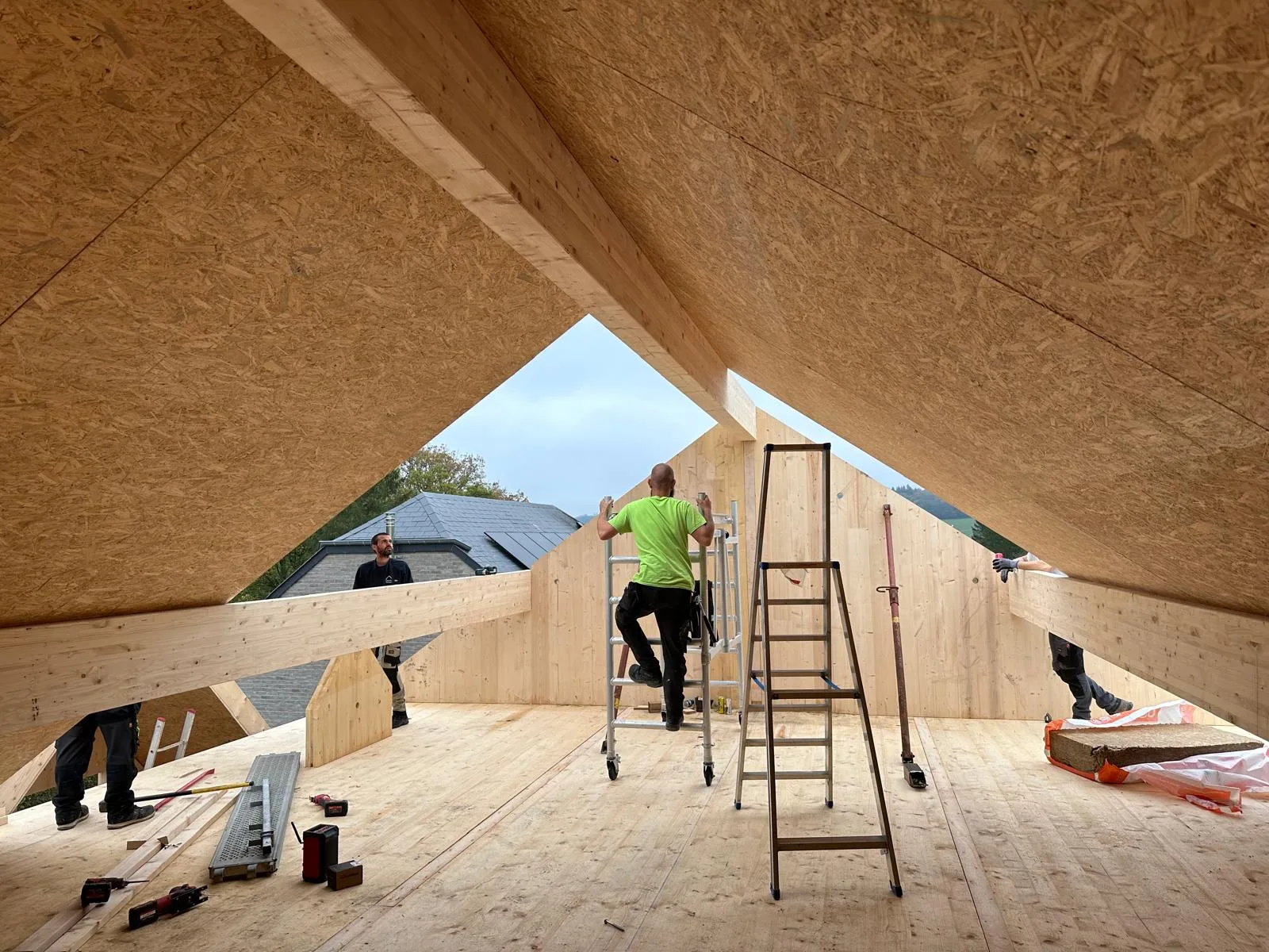 Détail 3 du projet Maison complète en CLT à Bure